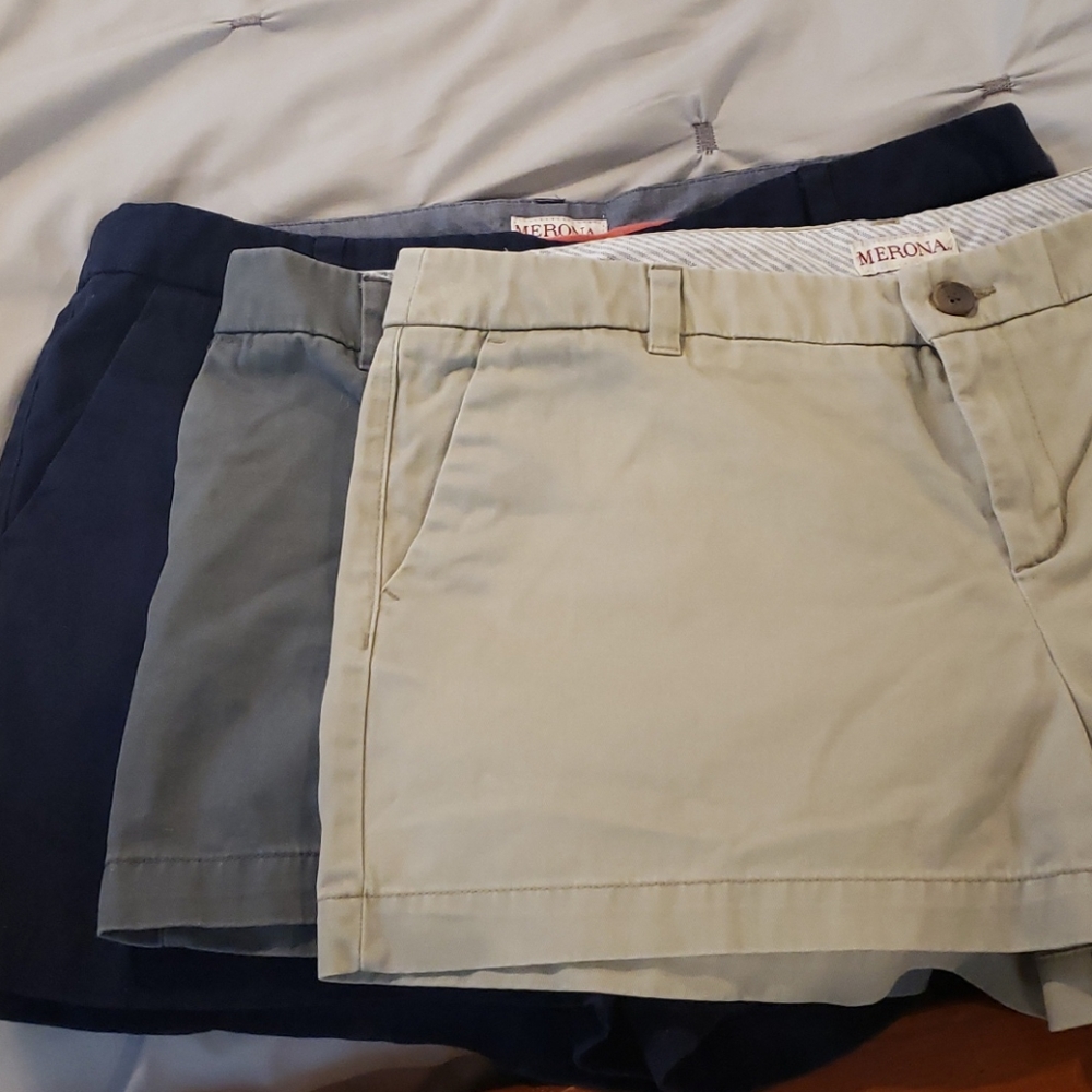 SOLD  Shorts - Merona Size 12, 3 pair